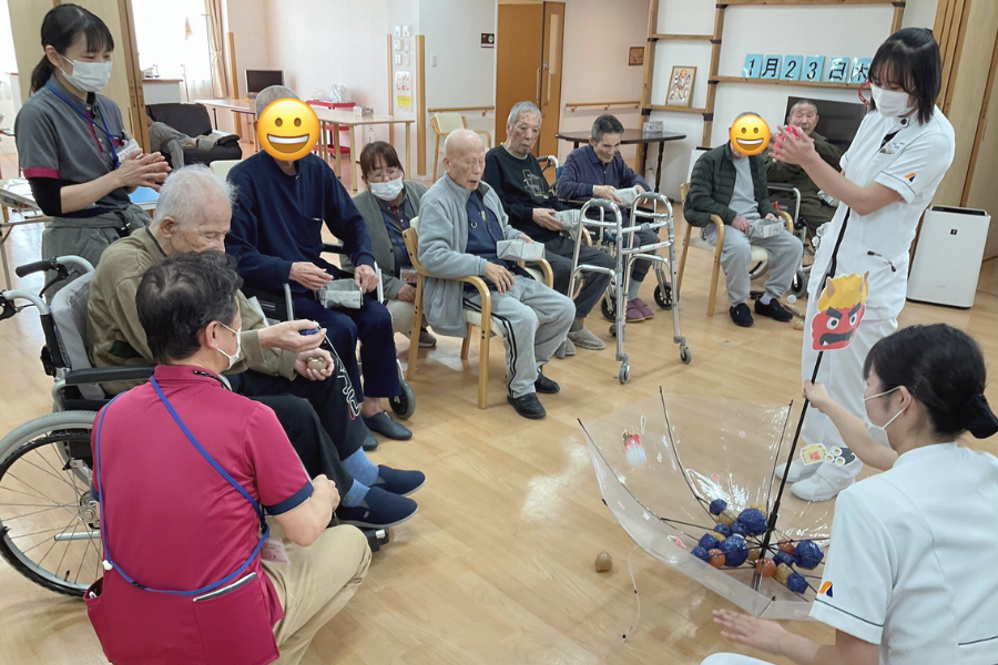 実習生を迎えてのレク