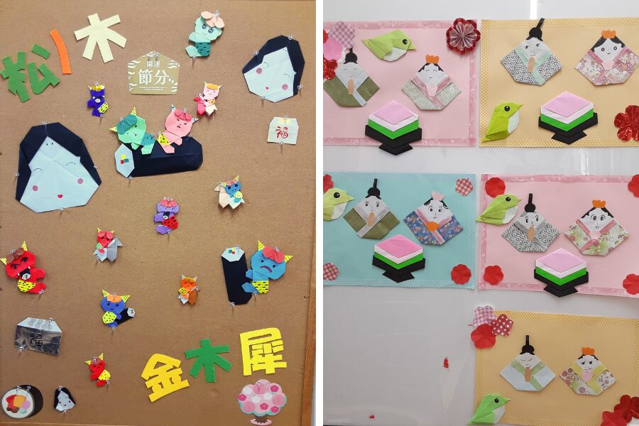 春のディスプレイ