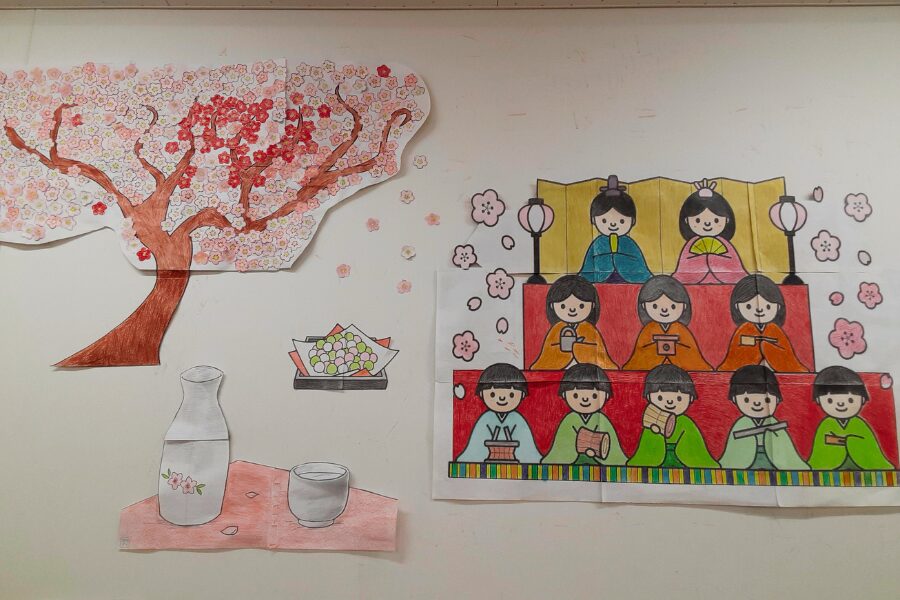 春のディスプレイ